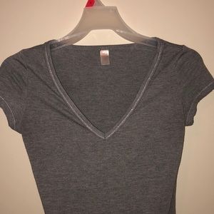 Cute V-neck Top